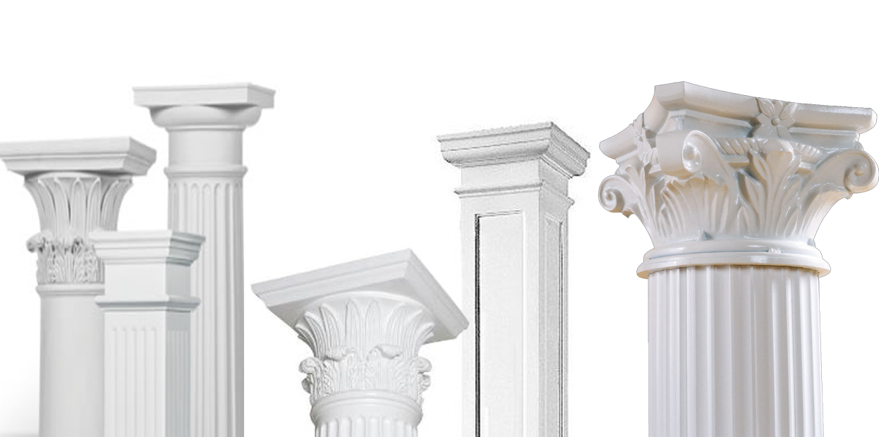 DESIGNER CONCRETE PILLARS